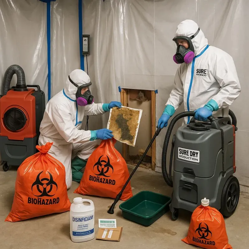 Contaminated Water Handling Protocols process in Grant, MN