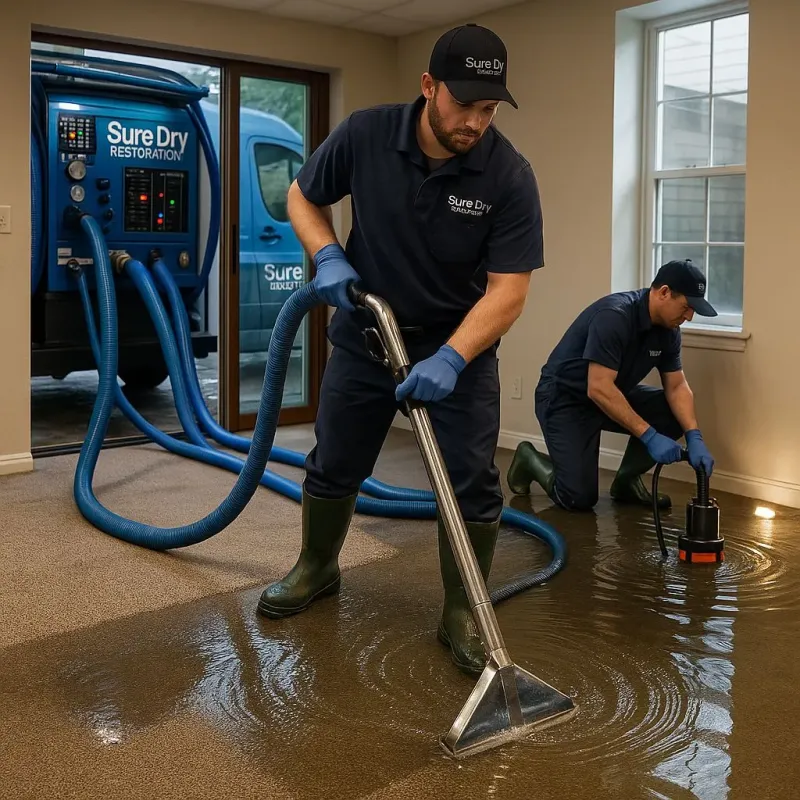 Water Extraction and Removal process in Grant, MN